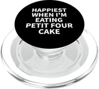 Petit Four Cake Apparel - Funny Best Cakes Lover Design PopSockets PopGrip for MagSafe