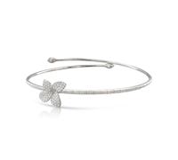 Petit Garden Choker In 18ct White Gold With Diamonds