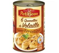 Petit Jean Poultry Quenelles with a Mushroom Sauce 400g