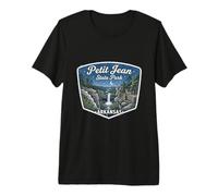 Petit Jean State Park Arkansas Waterfall Nature Hiking Premium T-Shirt