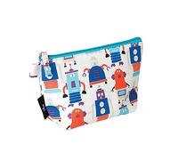Petit Jour Paris AR644J Roboter Bag Perfect for Tidying Up Small Toys, Multicoloured, 20 cm, Coin Purse