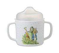 Petit Jour Paris - Double-Handled Cup with Removable Cap Peter Rabbit - with Anti-Slip Base!, BP904P