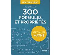Petit livre de - 300 formules et propriétés pour la spécialité maths du Bac