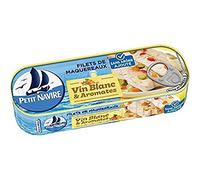 Petit Navire Mackerel Fillets Wine Flavouring - Box of 175 g