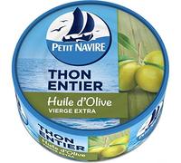 Petit Navire - Thon Integer at Olive Oil 160G - Lot of 4 - Price Per Lot - Fast Delivery