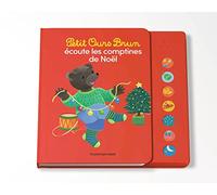 Petit Ours Brun écoute les comptines de Noël - Livre sonore - Dès 1 an