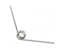 Petit ressort de torsion en acier inoxydable, 5pcs Stainless Steel V-Shaped Torsion Springs 0.35x3mm 20mm Multiple Angles(Right,0.35x3mm 3 Laps (120°))