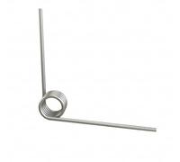 Petit ressort de torsion en acier inoxydable, Torsion Springs Stainless Steel V-Shaped 5 Pcs 0.55x6.5x20mm 45-270°(Right,0.55x6.5mm 1 Laps (90°))