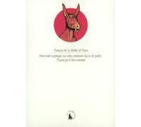 Petit traité sceptique sur cette commune façon de parler : "N'avoir pas le Sens commun"