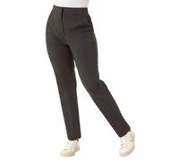 Petite Bengaline Smart Stretch Trouser Roman Black 10