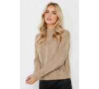 Petite Cable Knit Jumper PixieGirl Medium Beige 12-14