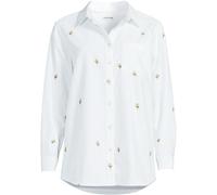 Petite Cotton Oxford Shirt lands end White 14-16