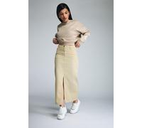 Petite Denim Maxi Skirt PixieGirl Light Beige 12