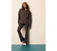 Petite Fold Over Flared Leggings PixieGirl Chocolate 12