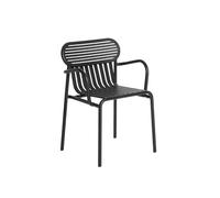 W nd Garden Chair with Armrests Petite Friture Black - 3701128111742