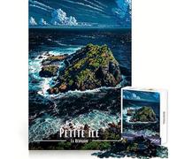 Petite Île, La Réunion Island 1000 Piece Jigsaw Puzzles for Teenagers Memory Boost Home Leisure Image Assembly Lovely Gift (50x75cm)