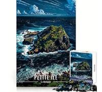 Petite Île, La Réunion Island 1000 Piece Jigsaw Puzzles for Teenagers Mind Challenge Toy Quiet Hobby Precise Cut Seasonal Gift (38x52cm)