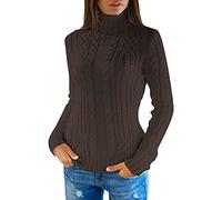 Petite Jumpers Turtleneck Sweater Women Winter Knitted Wool Knit Bottom Female Long Sleeve Thick Loose Pullover Womens Jumpers Size 18 Sales Essentials Hoodie Plus Size Christmas Sweater Women