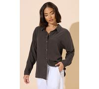 Petite Long Sleeve Shirt PixieGirl Chocolate 10