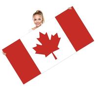 Petite Pine 28×56 inch Canada Beach Towel,72×142 CM Large Canadian Flag Soft Microfiber Sand Free Towel,Lightweight Thin Quick Dry Towels for Sport Travel Pool