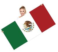 Petite Pine 28×56 inch Mexico Beach Towel,72×142 CM Large Mexican Flag Soft Microfiber Sand Free Towel,Lightweight Thin Quick Dry Towels for Sport Travel Pool