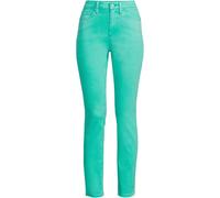 Petite Slim Leg Ankle Jeans, High Waisted lands end Green 14
