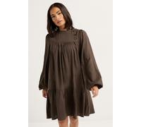 Petite Smock Midi Dress PixieGirl Chocolate 12