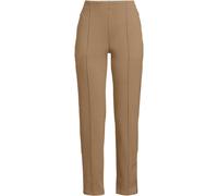 Petite Starfish Stretch Jersey Pencil Leg Ankle Trousers lands end Brown 10-12R