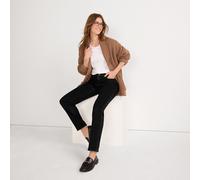 Petite Straight Leg Jeans, Mid Rise lands end Black 20S