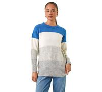 Petite Stripe Knitted Jumper Roman Grey 12