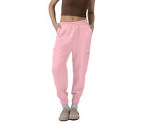 Petite Sweatpants for Women Fall Winter Wide Leg Low Rise Joggers Baggy Lightweight Fleece Lined Soft Track Pants Pink