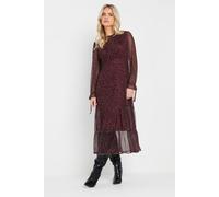 Petite Tiered Dress PixieGirl Burgundy 12