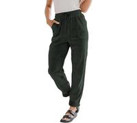 Petite Trousers Women Short Leg Black Corduroy Trousers Women High Waist Cord Pants Casual Baggy Straight Wide Leg Trousers Leisure Corduroy Pants with 4 Pockets