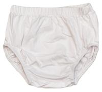 Petitebella Plain Color Cotton Toddler Baby Bloomer 6-24m, White, 6-24 Months