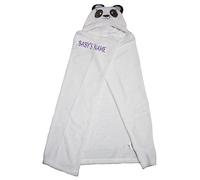 Petitebelle Personalized Baby Blanket Cutie Panda Nursery Bedding Swaddle Shawl (Purple)