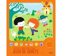 MILAN Petites Comptines pour Jeux de Doigts - Interactive Toddler Flash Card with Audio - Language Skills - Language - Book - Cute - Kid