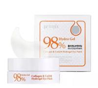 [PETITFEE]Collagen & Co Q10 Hydrogel Eye Patch 60pcs(30 pairs)/wrinkles,moisture
