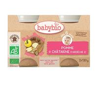 Petits Pots Pomme Chataîgne 2 x 130g Babybio