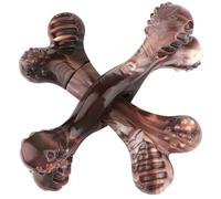 petizer Durable Dog Chew Toy for Aggressive Chewers, Almost Indestructible Nylon Bone, Tough Teeth Cleaning Toy, for Boredom and Stimulating, for Small Medium or Large Dogs