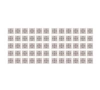 petjoyful 1: 12 Scale Dollhouse Flooring Tiles Wooden Mini Dollhouse Flooring Tiles Accessories for Home Decor (60 pieces)