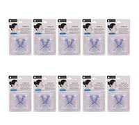 petjoyful 10pcs Nose Lifter Portable Massaging Small Nose Bridge Slimming Clip for Watching TV Blue