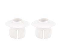 petjoyful 2 Pcs Pool Jet Nozzle 25mm Diameter Push in PVC Eyeball Jet Fitting for 40mm Pipe
