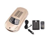 petjoyful Car Air Fresheners Mini Portable Air Filter Model With Adjustable Wind Speed Cigarette Lighter