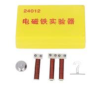 petjoyful Electromagnet Current Tester Helical Coil Electric Bell Hook Set for Physics Experiment