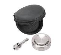 petjoyful Fidget Gyroscope Toy Anxiety Relieving Metal Portable Round Fingertip Fidget Toy with Bar