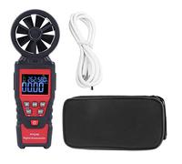 petjoyful HT625B Handheld Digital Anemometer Air Flow Speed Gauge Temperature Humidity Tester Meter