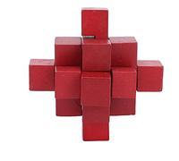 petjoyful Intelligent Training Wooden Puzzle Jigsaw Lock Brain Teaser Educational Puzzle Lock Toy