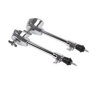 petjoyful Pair Bass Drum Leg with Fixed Bracket Stable for Percussion Instrument