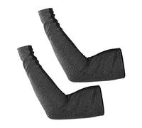 petjoyful Pair UV Protection Sleeve Sun Resistant Cuff Summer Outdoor Arm Cooling Man Driving (L)