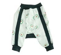 petjoyful Pet Long Sleeve Pajamas Breathable Soft Elastic Cute Avocado Print Dog Elbow Pajamas for Daily (7XL)